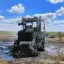 В Арзгирском и Левокумском округах пожарные потушили загоревшиеся трактор и автомобиль 1