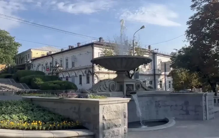 В Ставрополе завершили восстановление фонтана на бульваре Ермолова В Ставрополе завершили восстановление фонтана на бульваре Ермолова