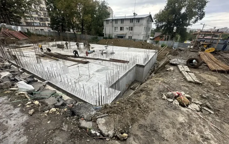 Продолжается реконструкция здания городской бани в городе Ставрополь Продолжается реконструкция здания городской бани в городе Ставрополь