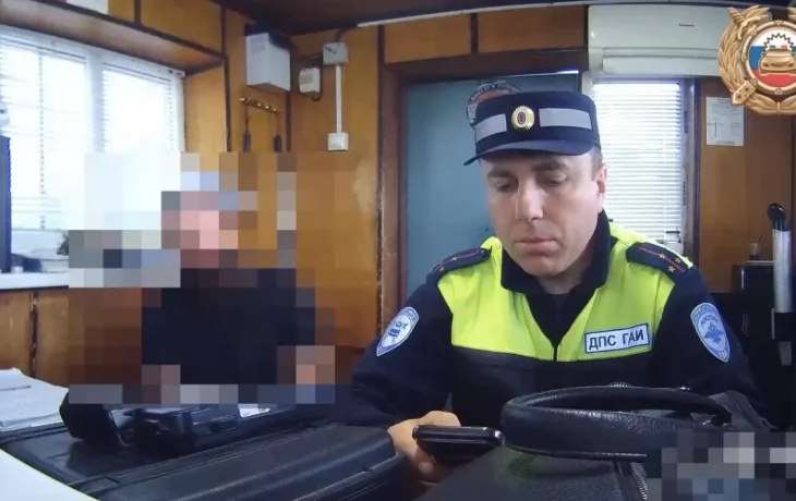 В Курском округе водитель отказался проходить освидетельствование на опьянение
