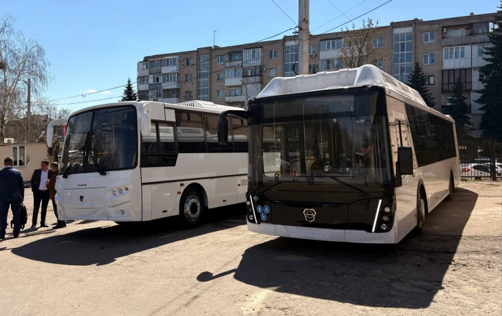 В Ставрополе представили новые модели автобусов для городских и межгородских перевозок