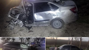 В Советском округе в аварии с тремя автомобилями пострадали два человека