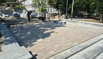 В Ставрополе ремонтируют фонтан на бульваре Ермолова