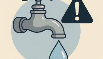 Водоснабжение ограничено в нескольких селах Шпаковского округа из-за аварий