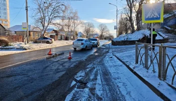 В Ставрополе на ул. Октябрьской водитель сбила пешехода на переходе