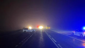 В Петровском округе грузовик сбил легковушку при развороте в запрещенном месте