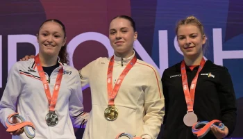 Ставропольчанка Арина Каляндра завоевала золото на чемпионате мира по прыжкам на батуте