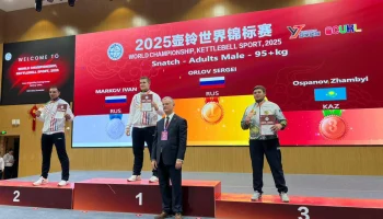 Ставрополец Сергей Орлов установил мировой рекорд на чемпионате мира по гиревому спорту в Китае